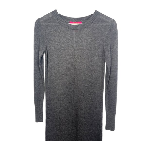 Catherine Malandrino Gray Long Sleeve Sweater Dress XS - Picture 5 of 7